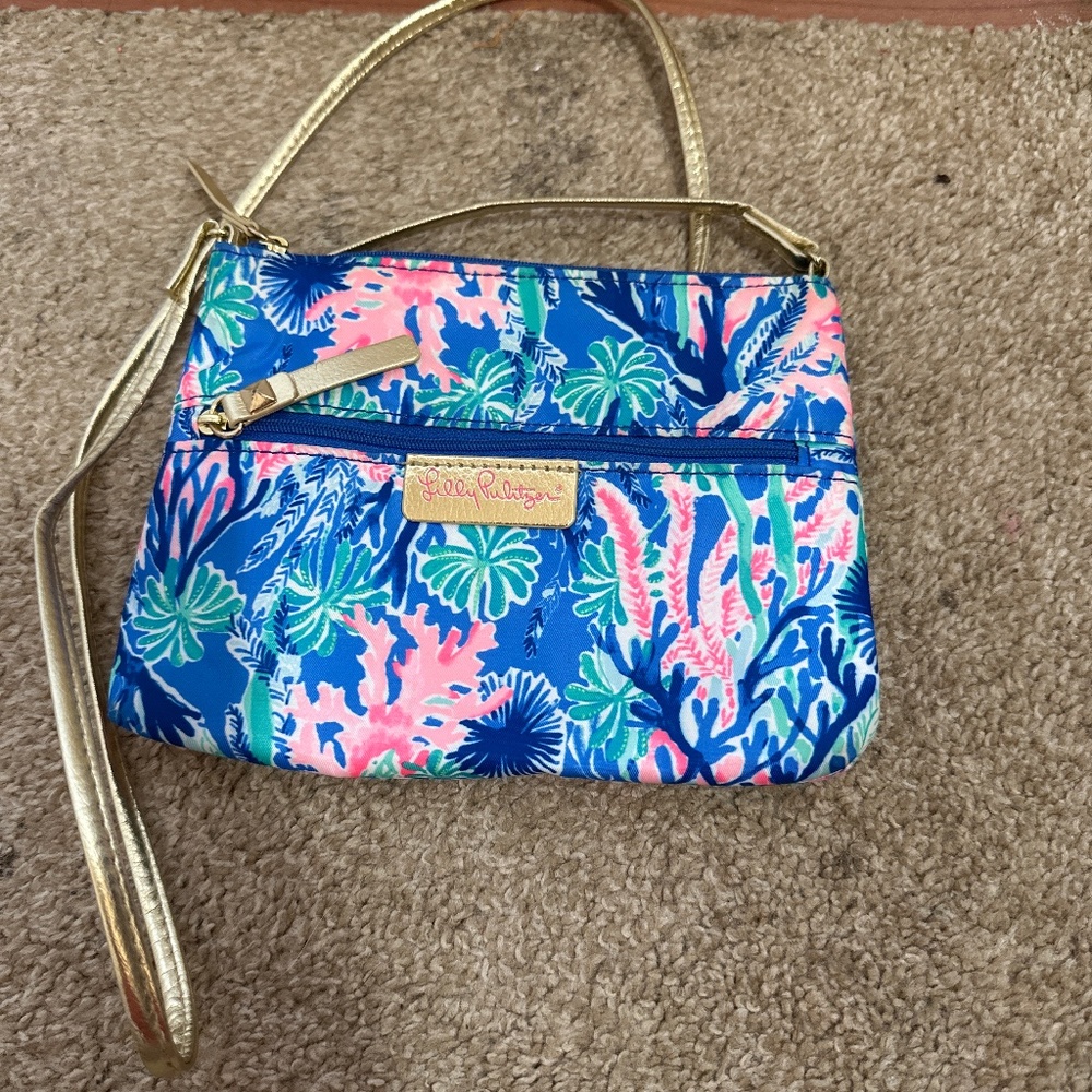 Lilly Pulitzer crossbody purse